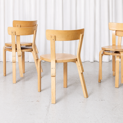 Alvar Aalto Chair 69 for Artek in Birch