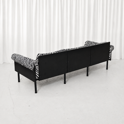 Yrjö Kukkapuro Ateljee 3-Seater Sofa, Zebra