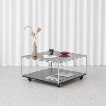 Hannibal coffee table by Kurt Hvistjö for Isku, styled view