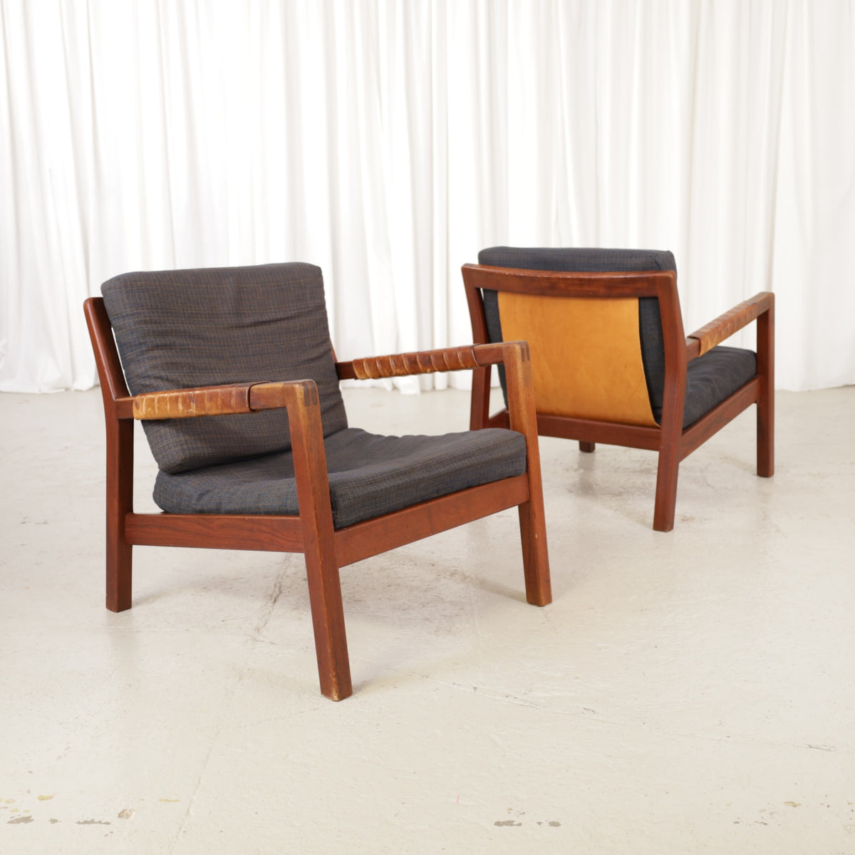 Rialto lounge chair by Carl-Gustaf Hiort af Ornäs, two chairs shown, sold individually