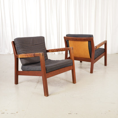 Rialto lounge chair by Carl-Gustaf Hiort af Ornäs, two chairs shown, sold individually