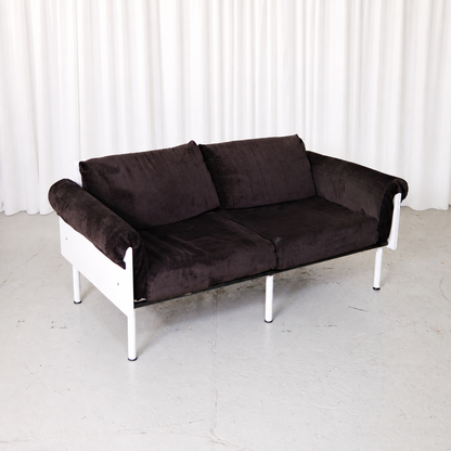 Yrjö Kukkapuro Ateljee two-seat sofa from an angle